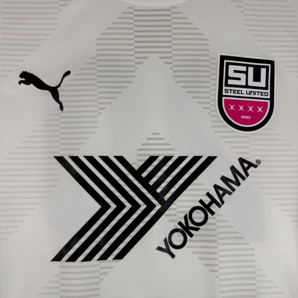 Puma Steel United Yokohama DryCell Soccer Jersey T-Shirt White Mens M